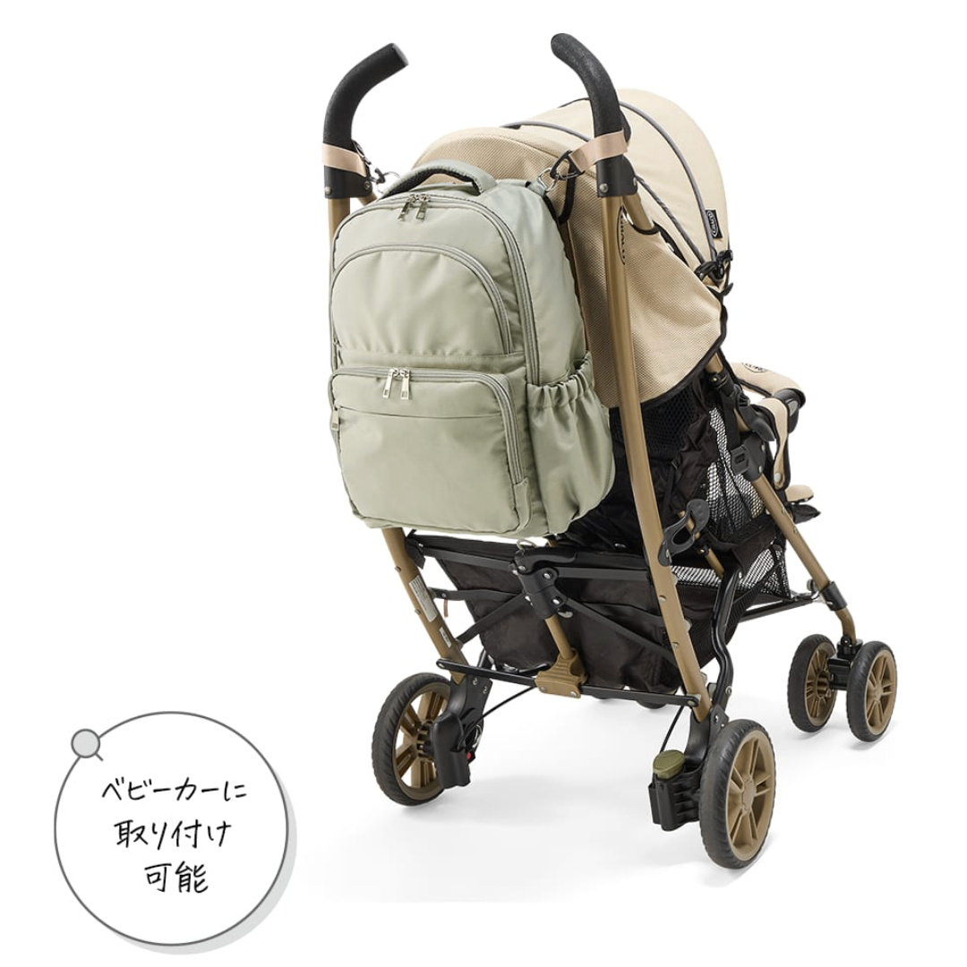 WORKMAN(ワークマン)のワークマン 軽量3レイヤーポケット マザーズリュック 20L 保冷 子育て レディースのバッグ(リュック/バックパック)の商品写真
