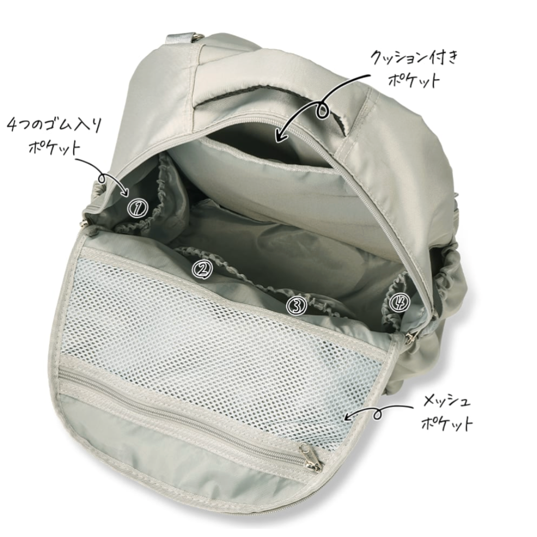 WORKMAN(ワークマン)のワークマン 軽量3レイヤーポケット マザーズリュック 20L 保冷 子育て レディースのバッグ(リュック/バックパック)の商品写真