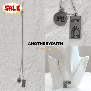 セール中♪ ANOTHERYOUTH 2ペンダント ネックレス 韓国 24(ネックレス)