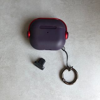 AirPods 3 ケース Airpods 第3世代 専用カバー ワインレッド