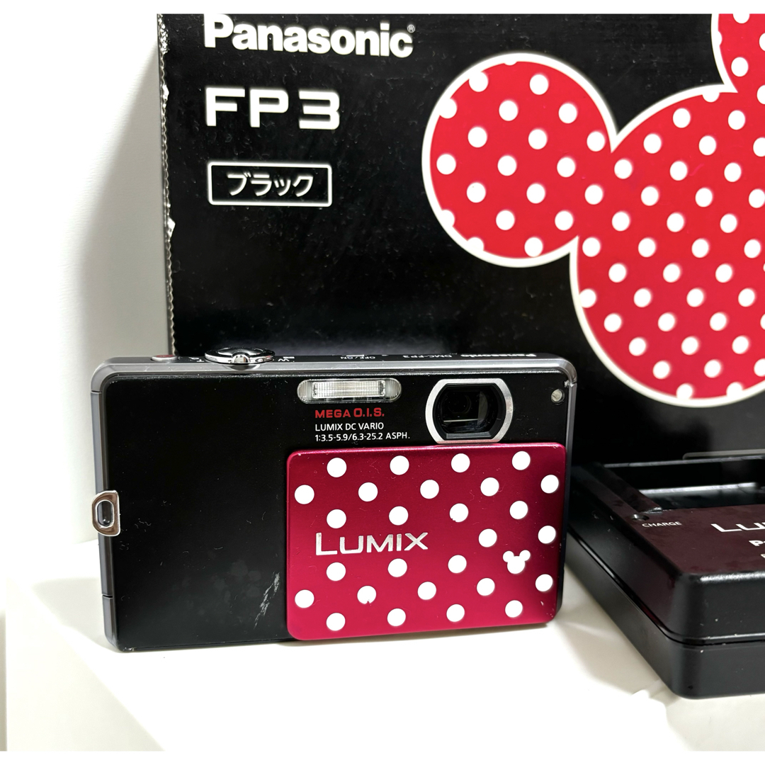 【稼働品】Disney デジカメ　LUMIX ミッキー 稼働品】Disney デジカメ LUMIX ミッキー