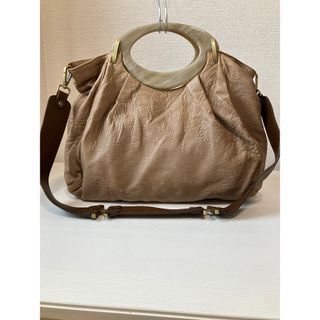 MARNI マルニ　トート バッグ ２way レザー 　大容量