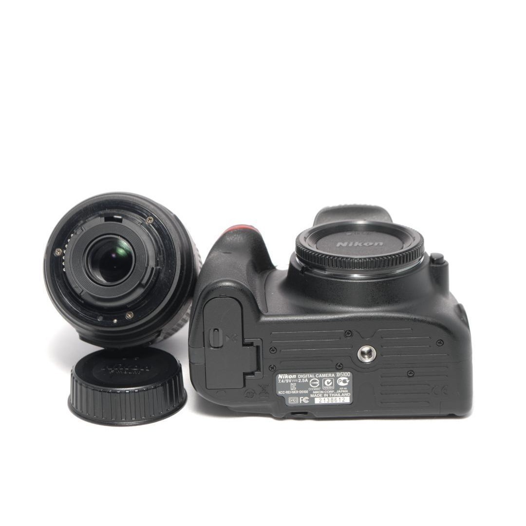 ✨初心者さんOK✨スマホ転送セット付✨Nikon D5100 レンズキット