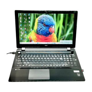 薄型スリム❣️艶黒✨快速SSD✨Windows11✨カメラ ノートパソコン 美品