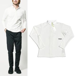 新品2.8万 21AW TFW49　ポロ シャツ　ゴルフ ジュンハシモト