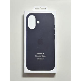 【新品】純正 iPhone 16 シリコンケース・ブラック①