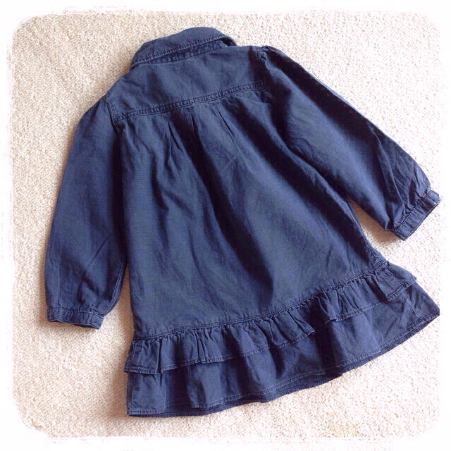 GAP Kids(ギャップキッズ)のGAPのデニムワンピース❤︎ キッズ/ベビー/マタニティのキッズ服女の子用(90cm~)(その他)の商品写真