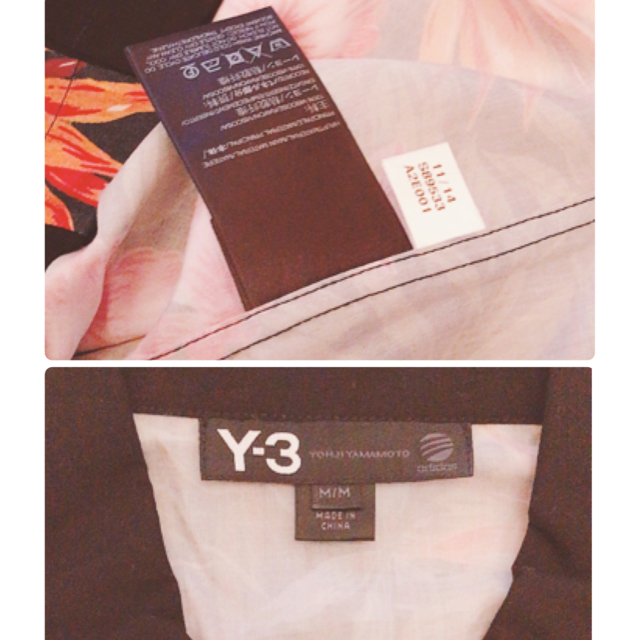 Y-3(ワイスリー)のY-3 花柄シャツ メンズのトップス(Tシャツ/カットソー(半袖/袖なし))の商品写真