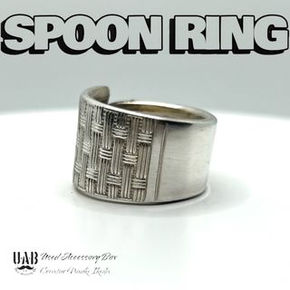 RING　20号　スプーンリング　材質:シルバープレート　CR0612