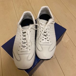 パトリック(PATRICK)のPATRICK ホワイト レザー スニーカー(スニーカー)