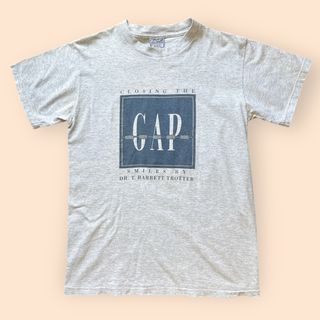 メイドインユーエスエー(MADE IN USA)の90s USA製 MVスポーツ ギャップ パロディーT 裾シングルステッチ M(Tシャツ/カットソー(半袖/袖なし))