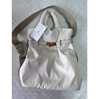 ユナイテッドアローズグリーンレーベルリラクシング(UNITED ARROWS green label relaxing)の【未使用】パデットベルトショルダートートバッグ(ショルダーバッグ)
