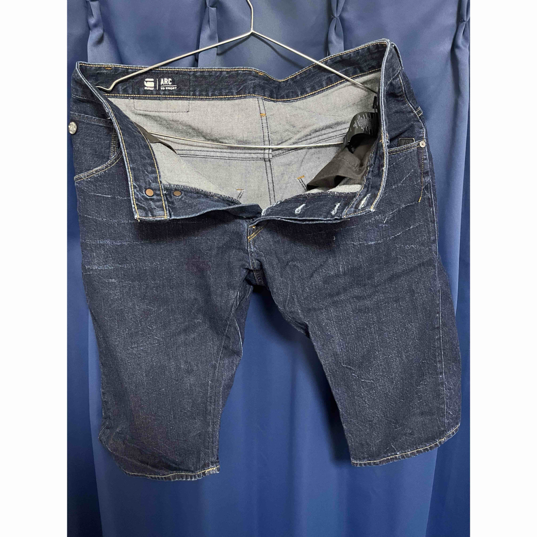 G-STAR RAW(ジースターロゥ)のG-STAR RAW デニムショートパンツ メンズのパンツ(ショートパンツ)の商品写真