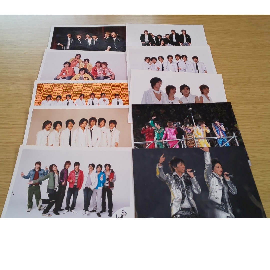 NEWS(ニュース)の【画像①②】NEWS 公式写真いろいろ 26枚セット① エンタメ/ホビーのタレントグッズ(アイドルグッズ)の商品写真