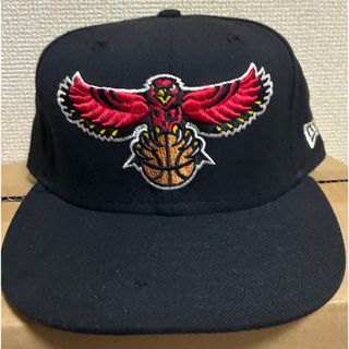 ニューエラ　アトランタ　ホークス　カスタム　キャップ