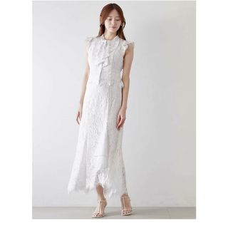 スナイデル(SNIDEL)の【snidel】総レースセットアップ(ロングワンピース/マキシワンピース)