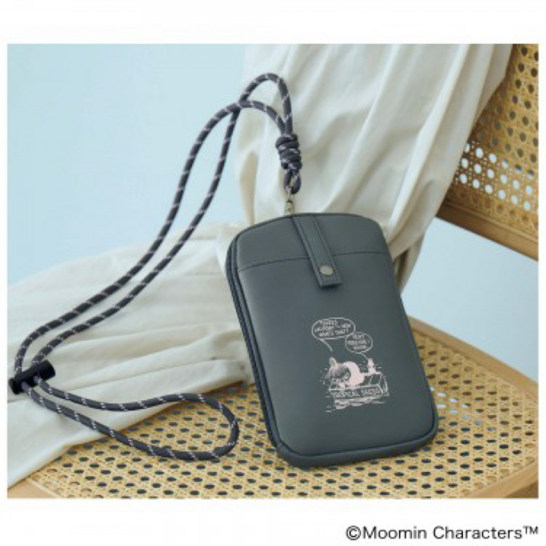 ムーミン★リトルミィ★ストラップ付★マルチケース レディースのファッション小物(ポーチ)の商品写真