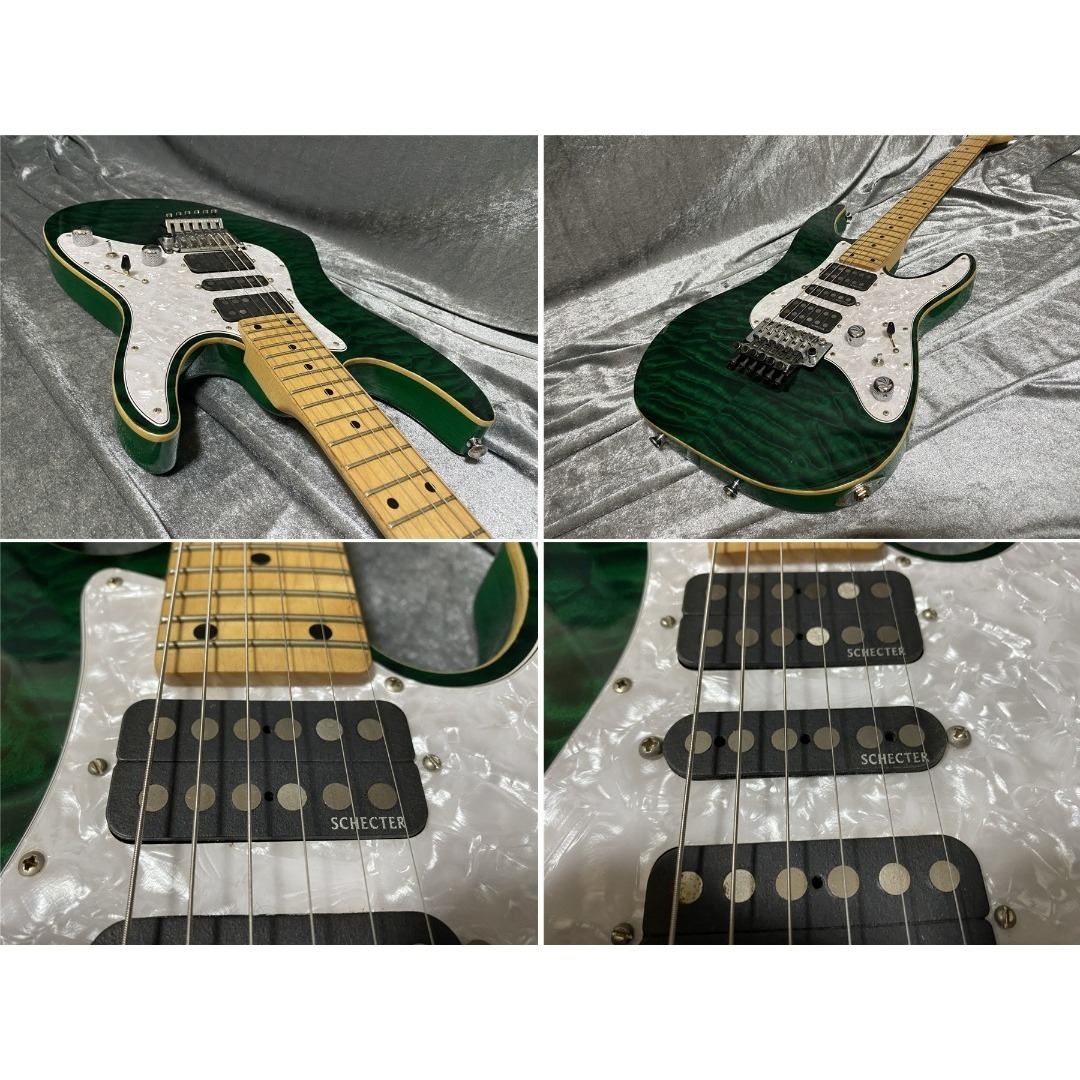 SCHECTER SD-2-24 AS 国産本格モデル コイルタップ・ローカット SCHECTER SD-2-24 AS 国産本格モデル コイルタップ・ローカット