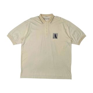 グリーンクラブ(GREEN CLUBS)のSOZI ソジ 刺繍入り 半袖 ポロシャツ サイズ L /ライカ/日本製/アイボリー系/GREENCLUBS グリーンクラブ(その他)