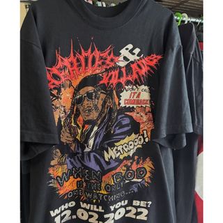 ラップミュージシャン(RAP MUSICIAN)のMetro Boomin Heroes & villains オフィシャルT(Tシャツ/カットソー(半袖/袖なし))