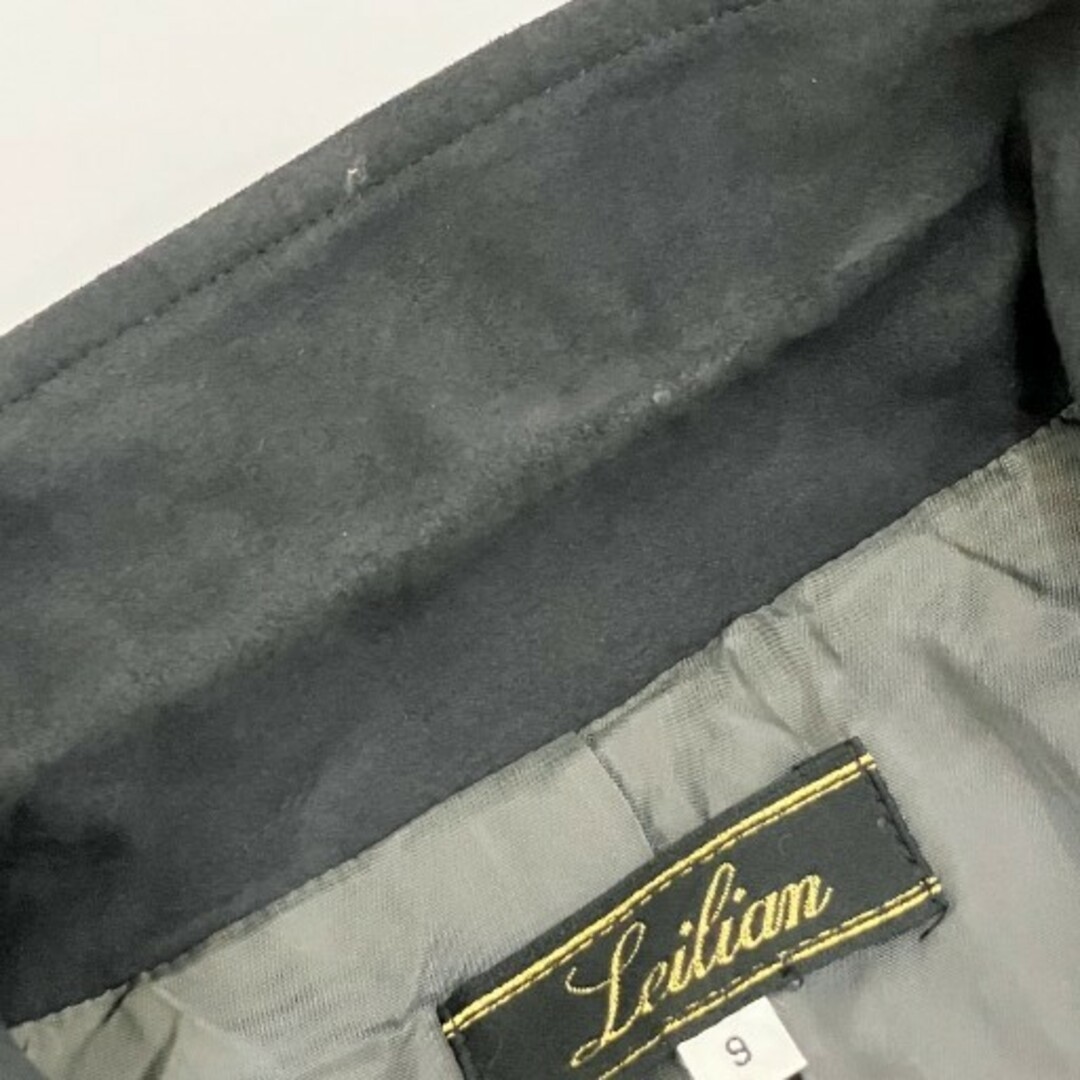 leilian(レリアン)のレリアン テーラードジャケット ブレザー ツイード ウール シルク混 切替 9 レディースのジャケット/アウター(テーラードジャケット)の商品写真