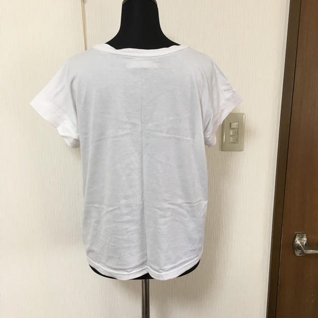 UNITED ARROWS(ユナイテッドアローズ)のユナイテッドアローズ 白 無地 Tシャツ レディースのトップス(Tシャツ(半袖/袖なし))の商品写真