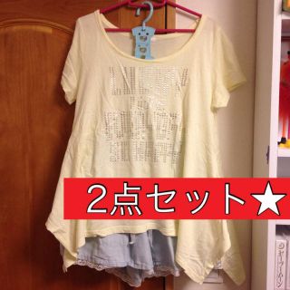 ハニーズ(HONEYS)の2点set売り(Tシャツ(半袖/袖なし))