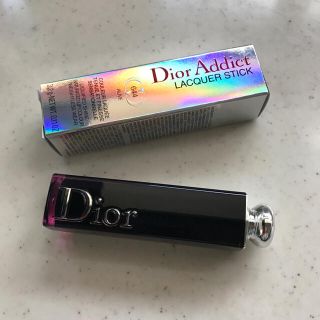 ディオール(Dior)のdior アディクトラッカースティック リップ 644 アライブ(口紅)