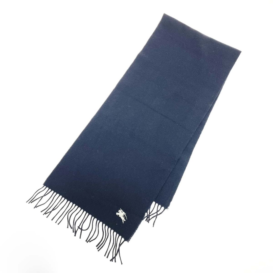 Burberry's バーバリーズ マフラー カシミヤ100％/ホースロゴ刺繍