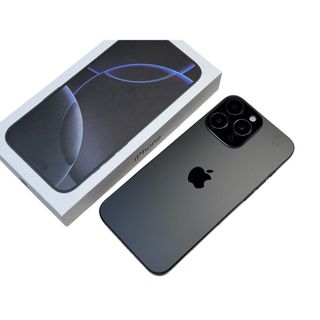 模型　IPhone 16 ProMax モックアップ ブラックチタニウム
