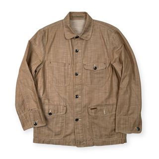 クロコダイル(Crocodile)のCrocodile クロコダイル カバーオール ジャケット サイズ LL /メンズ/ベージュ系(カバーオール)
