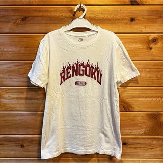 ユニクロ(UNIQLO)の【即購入可能】美品 鬼滅の刃×UNIQLO 煉獄杏寿郎キッズTシャツ（送料込み）(Tシャツ/カットソー)