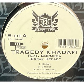 【廃盤12inch】Tragedy Khadafi / Break Bread(その他)
