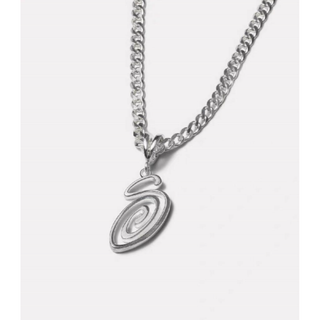 STUSSY SWIRLY S CHAIN STERLING ネックレス