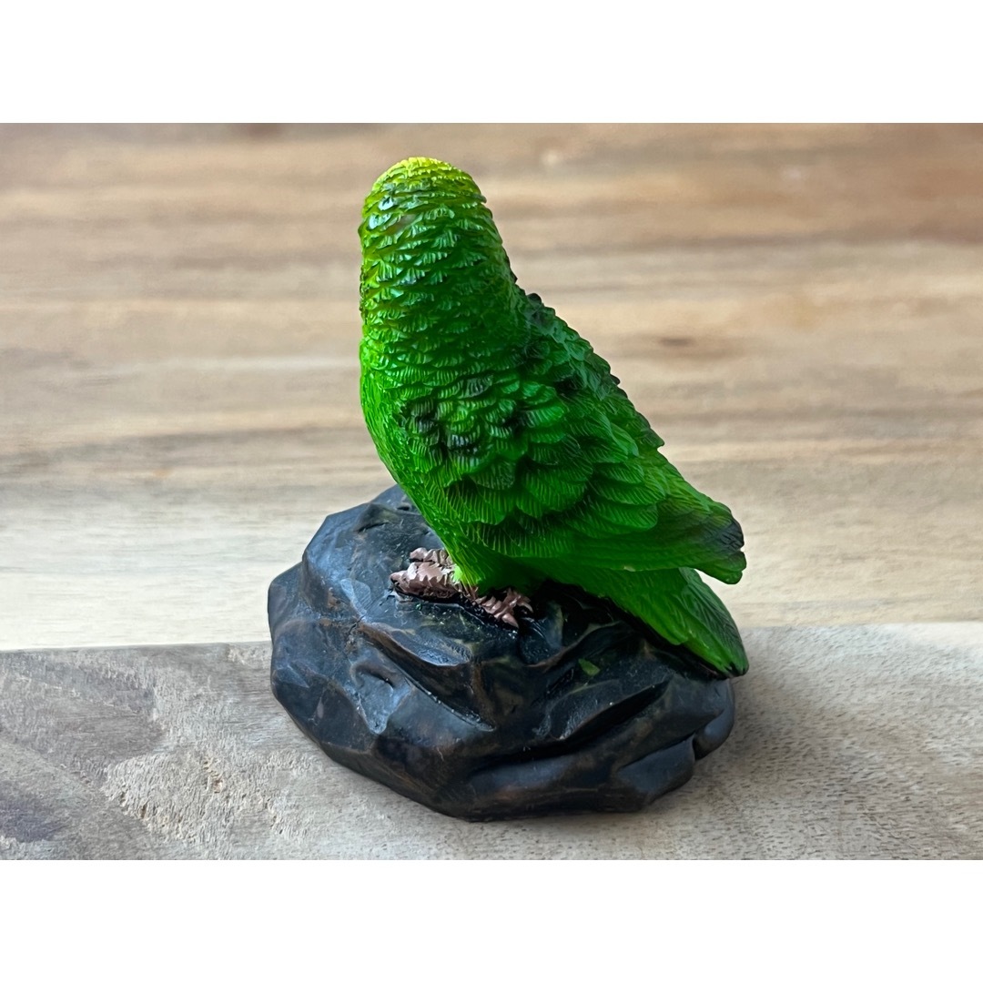 【新品】セキセイインコの置物 インテリア/住まい/日用品のインテリア小物(置物)の商品写真