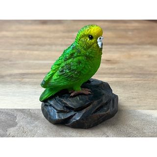 【新品】セキセイインコの置物