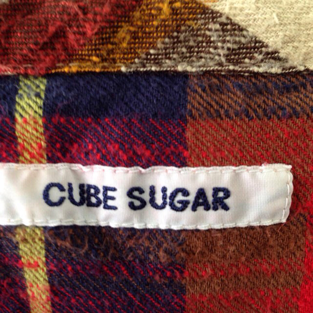 CUBE SUGAR(キューブシュガー)のチェック ロングワンピース レディースのワンピース(ロングワンピース/マキシワンピース)の商品写真