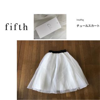 フィフス(fifth)のfifth✴︎チュールスカート(ロングスカート)