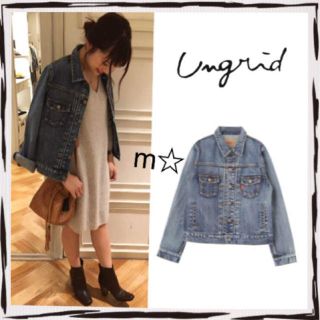 アングリッド(Ungrid)の【専用】れれれ様  5月1日までお取り置きです^ - ^(Gジャン/デニムジャケット)