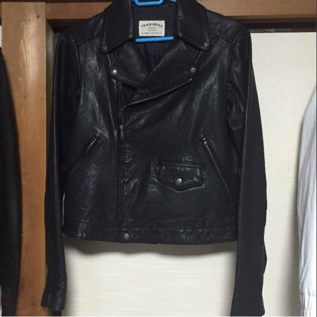 フレームワーク 羊革 本革 レザー ライダース ジャケット - husnususlu.com