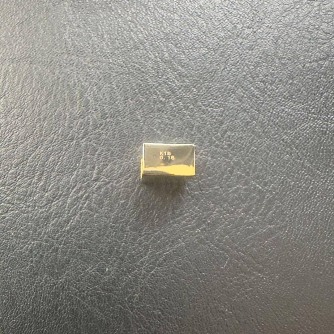 K18 ダイヤモンドペンダント 煉瓦 ビーズの通販 by gold_smith｜ラクマ