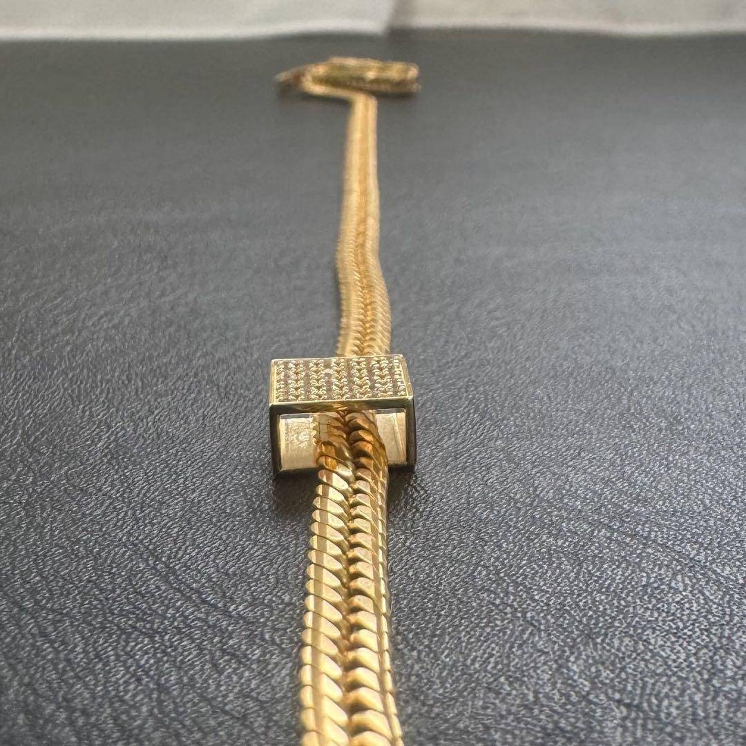 K18 ダイヤモンドペンダント 煉瓦 ビーズの通販 by gold_smith｜ラクマ