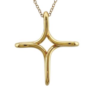 ティファニー(Tiffany & Co.)のティファニー インフィニティ ネックレス 18金 K18イエローゴールド レディース TIFFANY&Co.  中古(ネックレス)