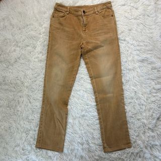 シンプルライフ(SIMPLE LIFE)のSIMPLE LIFE カラーデニムパンツ テーパード ウォッシュ加工(デニム/ジーンズ)