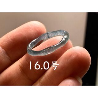 L14-59 上品 高氷種 竹節 16.0号 グアテマラ産A貨 本翡翠 くりぬき