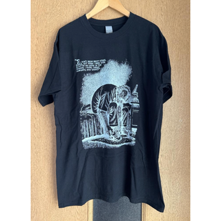 Charles Bukowski チャールズブコウスキー tシャツ L ブラック(Tシャツ/カットソー(半袖/袖なし))