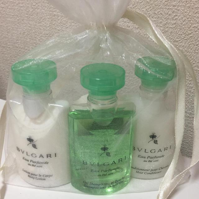 BVLGARI(ブルガリ)のブルガリアメニティ4点セット コスメ/美容のボディケア(ボディソープ/石鹸)の商品写真