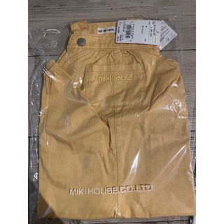 MIKI HOUSE イエローオーバーオール M(80-90cm)