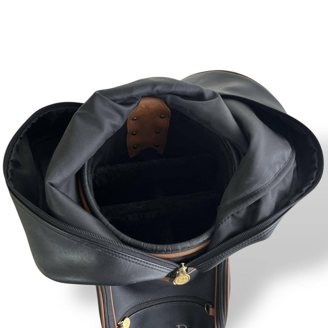 Dior ディオール　キャディバッグ　SPORTS ロゴ金具　ブラック　レザー Christian Dior - Dior ディオール キャディバッグ SPORTS ロゴ金具
