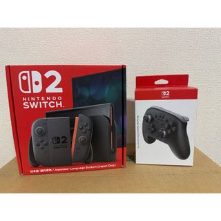 購入後即発送Nintendo Switch2 本体とプロコンセット中古